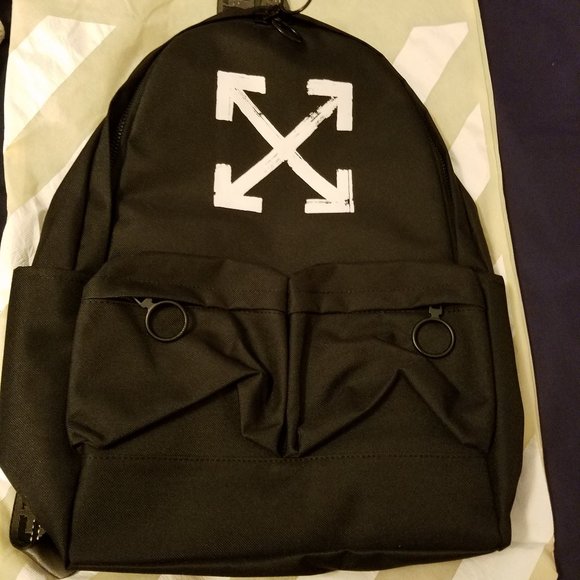 Off-White Arrow Print Backpack